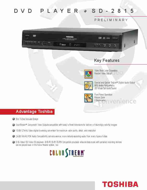 Toshiba DVD Player SD-2815-page_pdf